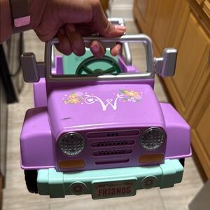 American Girl Purple and Green Off-Road Toy Vehicle